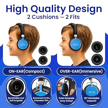 Puro Sound Labs BT2200 Plus Kids Bluetooth Headphones
